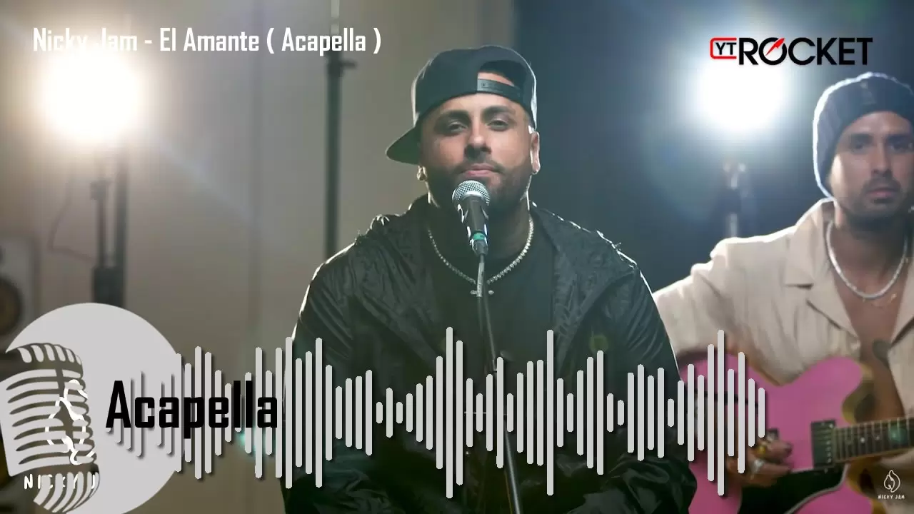 Nicky Jam - El Amante ( Acapella )